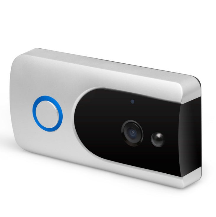 Smart Wi Fi Video Doorbell Security Camera Visual Intercom With Chime Night Vision