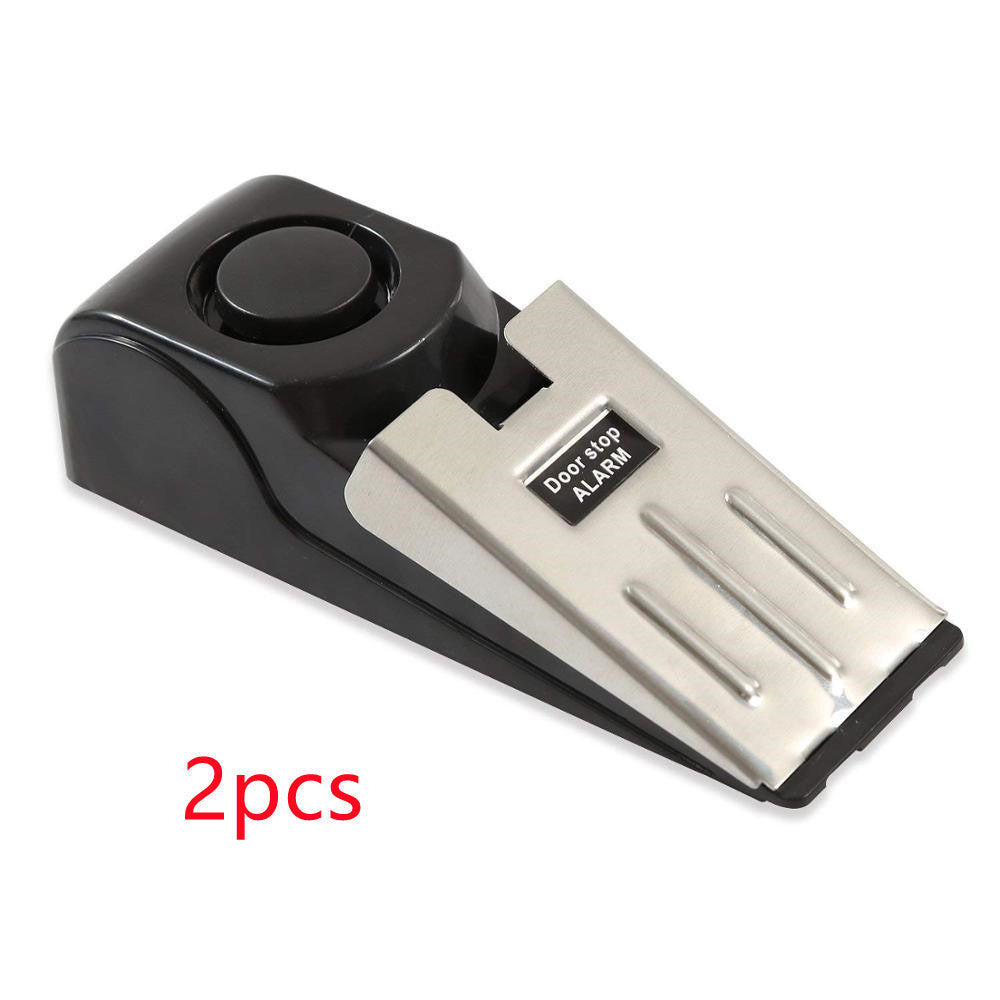 Electronic Burglar Alarm Intelligent Home Security Wedge Door Stop Alarm