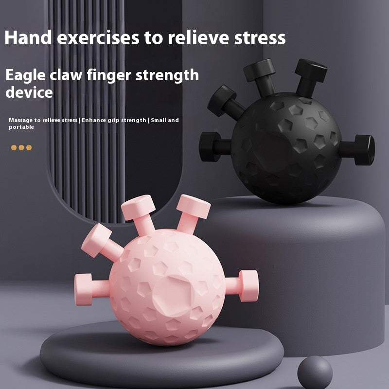 Gym Finger Hand Strengthener Grip Adjustable Resistance Hand Balls Gripper