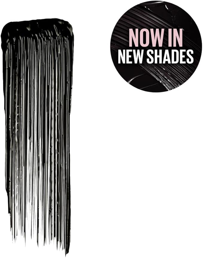 Maybelline Lash Sensational Sky High Mascara, Volumising & Lengthening Mascara, Washable Flake-Free Formula Infused with Bamboo Extract & Fibres, 7.2 ml, Shade: 01