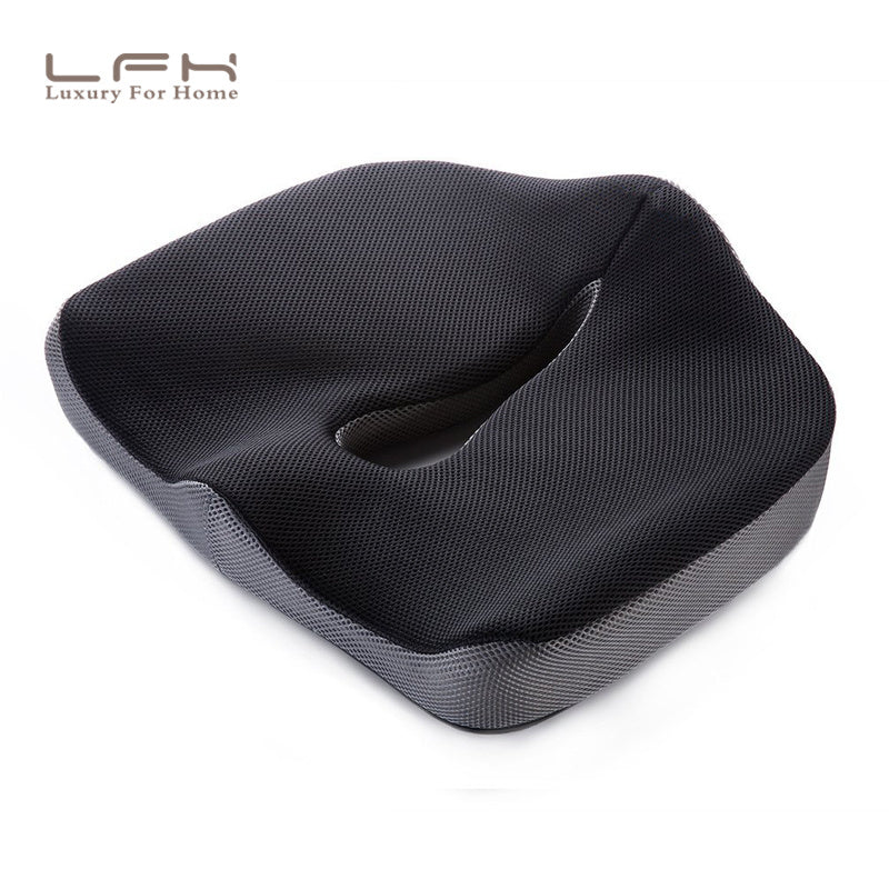 Coccyx Orthopedic Comfortable Memory Foam Chair Car Seat Cushion for Lower Back
