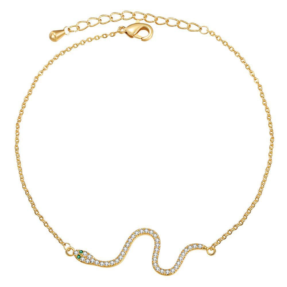 Micro-inlaid zircon copper jewelry necklace for women
