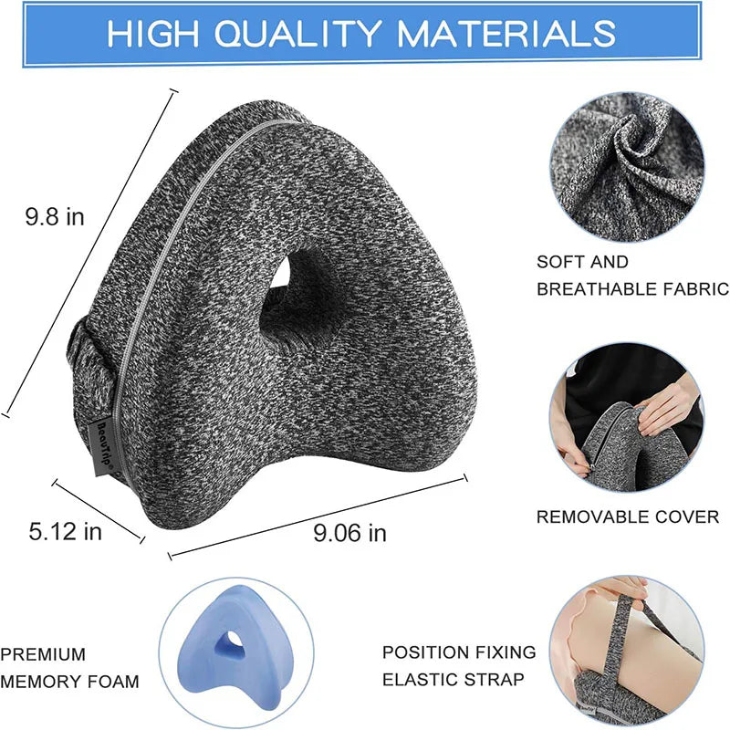 Pillow Ergonomic Leg Support Pillow Relieve Sciatica Back And Hip Pain Relieve