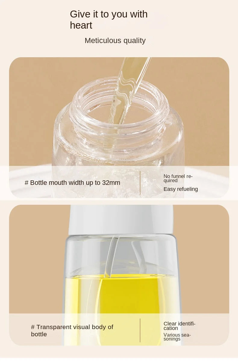 Household Edible Olive Oil Spray Bottle