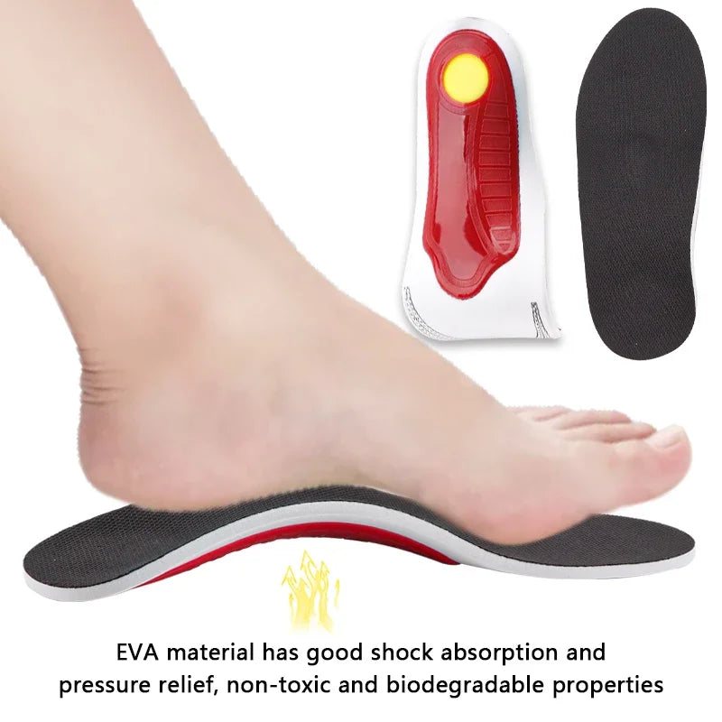 NEW Orthotic Insole Arch Support Flat Foot Orthopedic Insoles for Feet