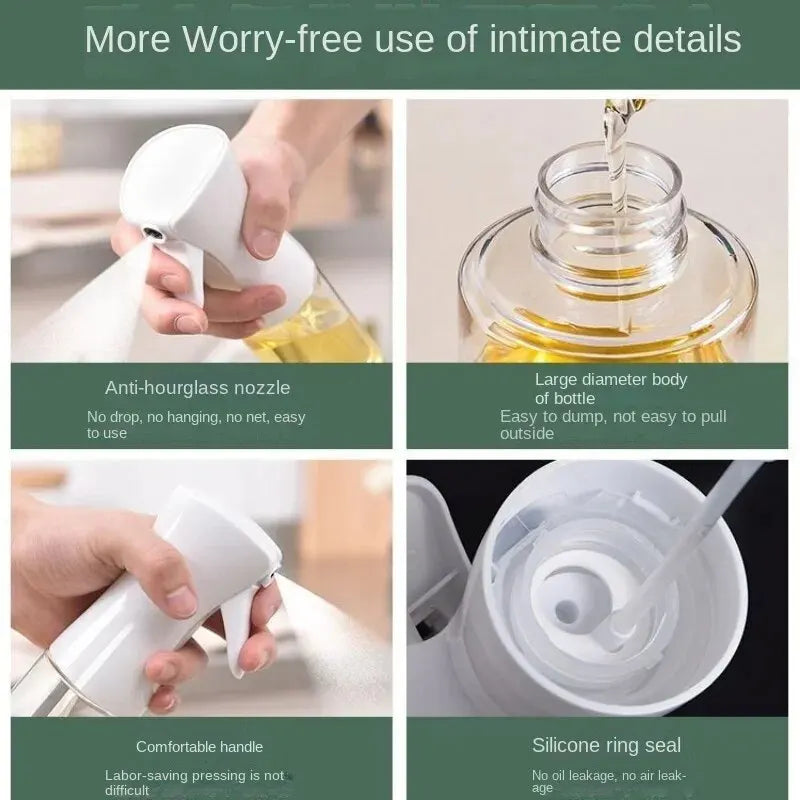 Household Edible Olive Oil Spray Bottle