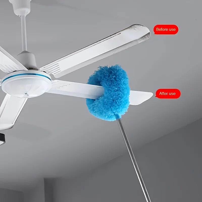 Microfiber Ceiling Fan Duster with Extension Pole