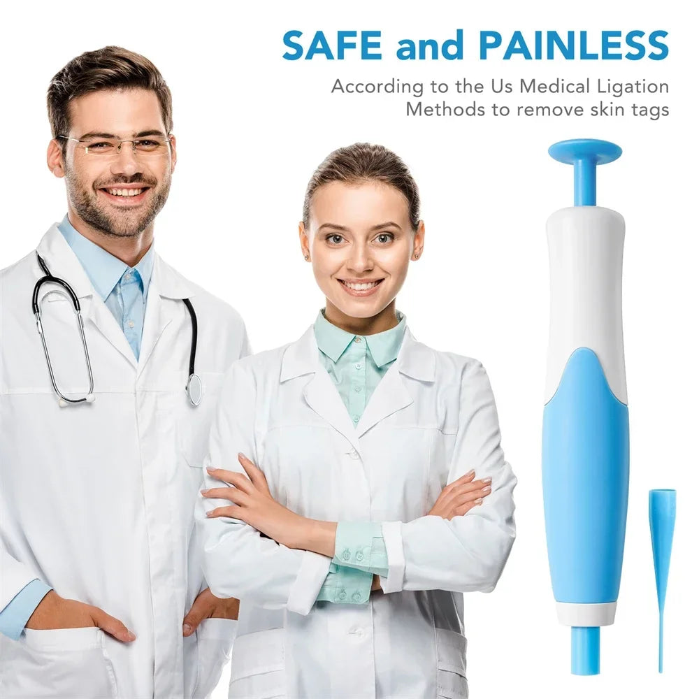 2 IN 1 Auto Micro Skin Tag Remover Device Skin Tag Removal Kit