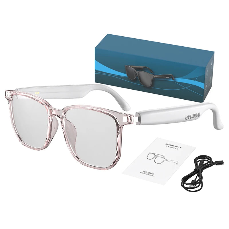 HY-C8 AI Smart Glasses Intelligent Real-time Language Translator Bluetooth Sunglasses