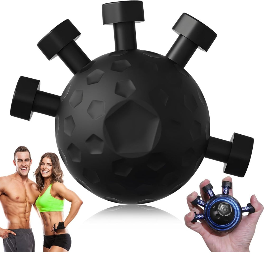 Gym Finger Hand Strengthener Grip Adjustable Resistance Hand Balls Gripper